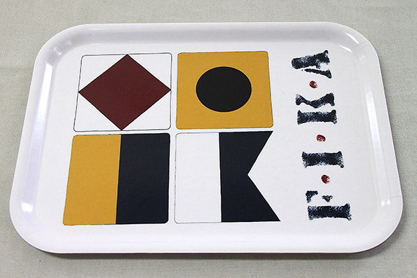 Bricka Fika 27x20 cm