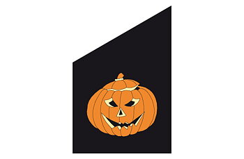 Halloween Fasadflagga 40x60 cm