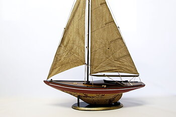 Drake 1928 Vintage Båtmodell 62x88 cm