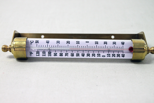 Termometer Vermont Mässing 20x7 cm