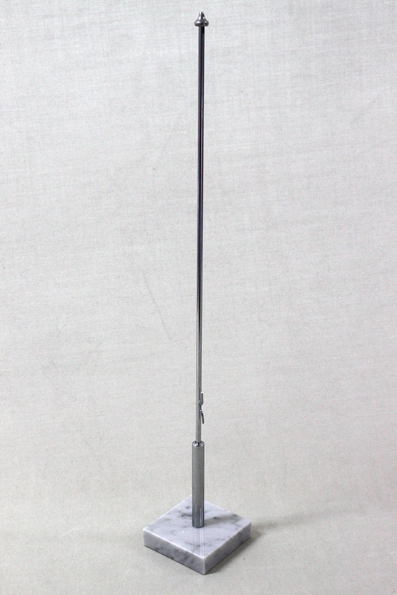 Bordsflaggstång marmorfot 50 cm - 2