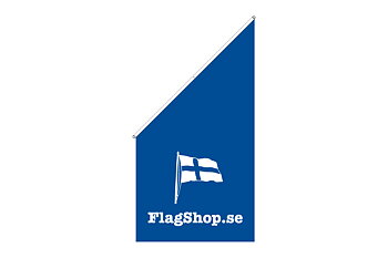 Facade flag with Own pressure - 45 ° Slope