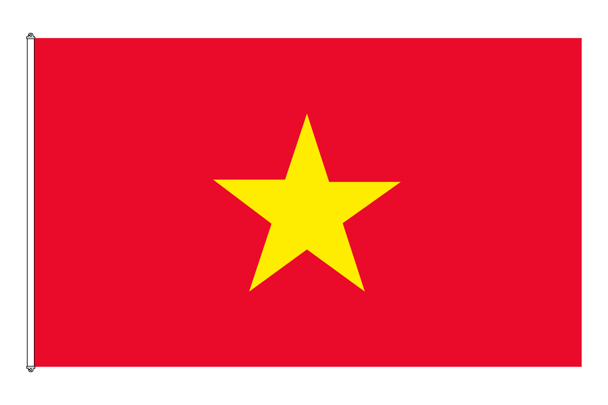 Vietnam Flagga