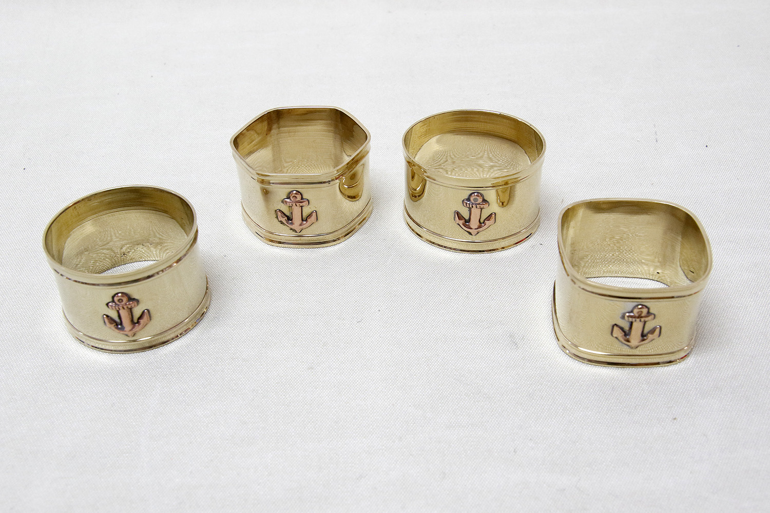 Napkin rings brass - 2