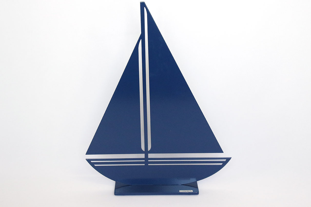 Segelbåt i metall 35 och 55 cm - 4
