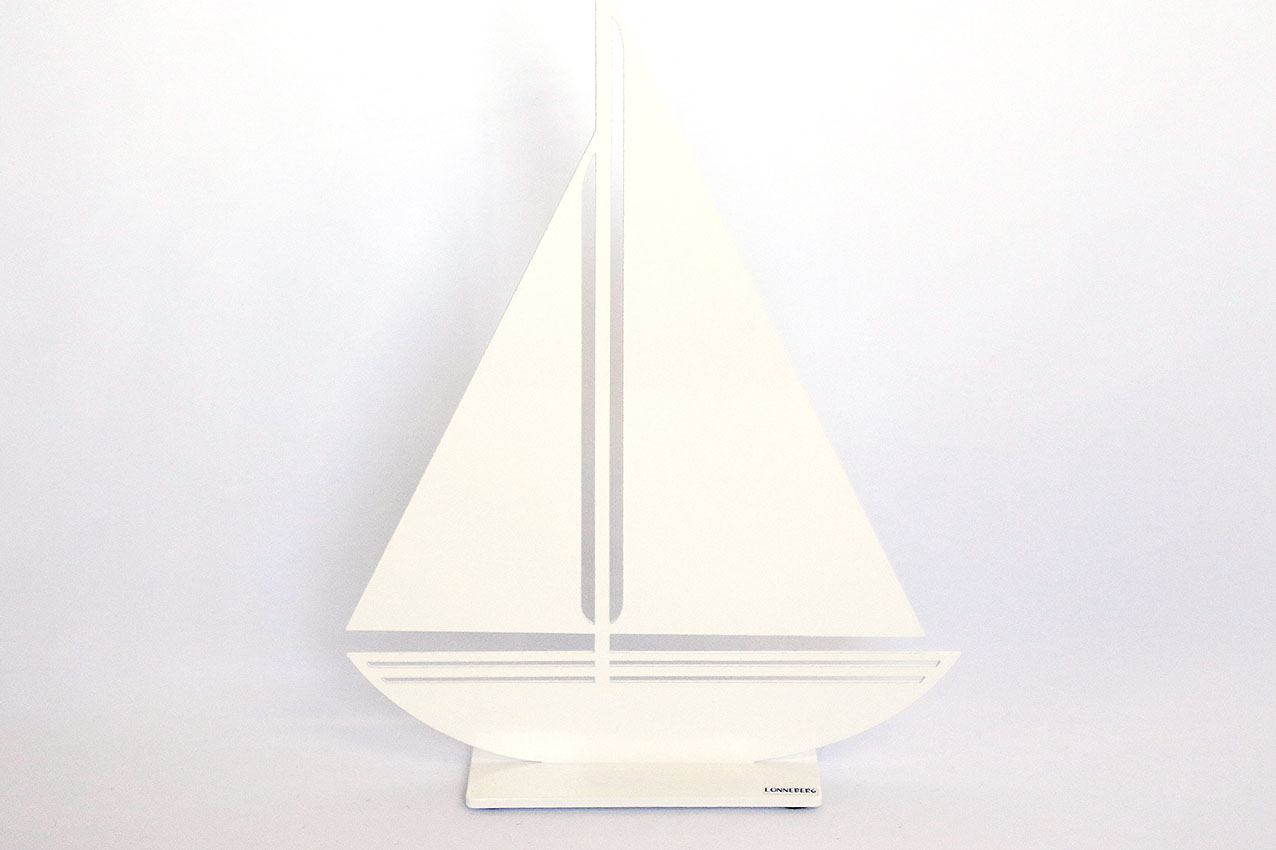 Segelbåt i metall 35 och 55 cm - 5