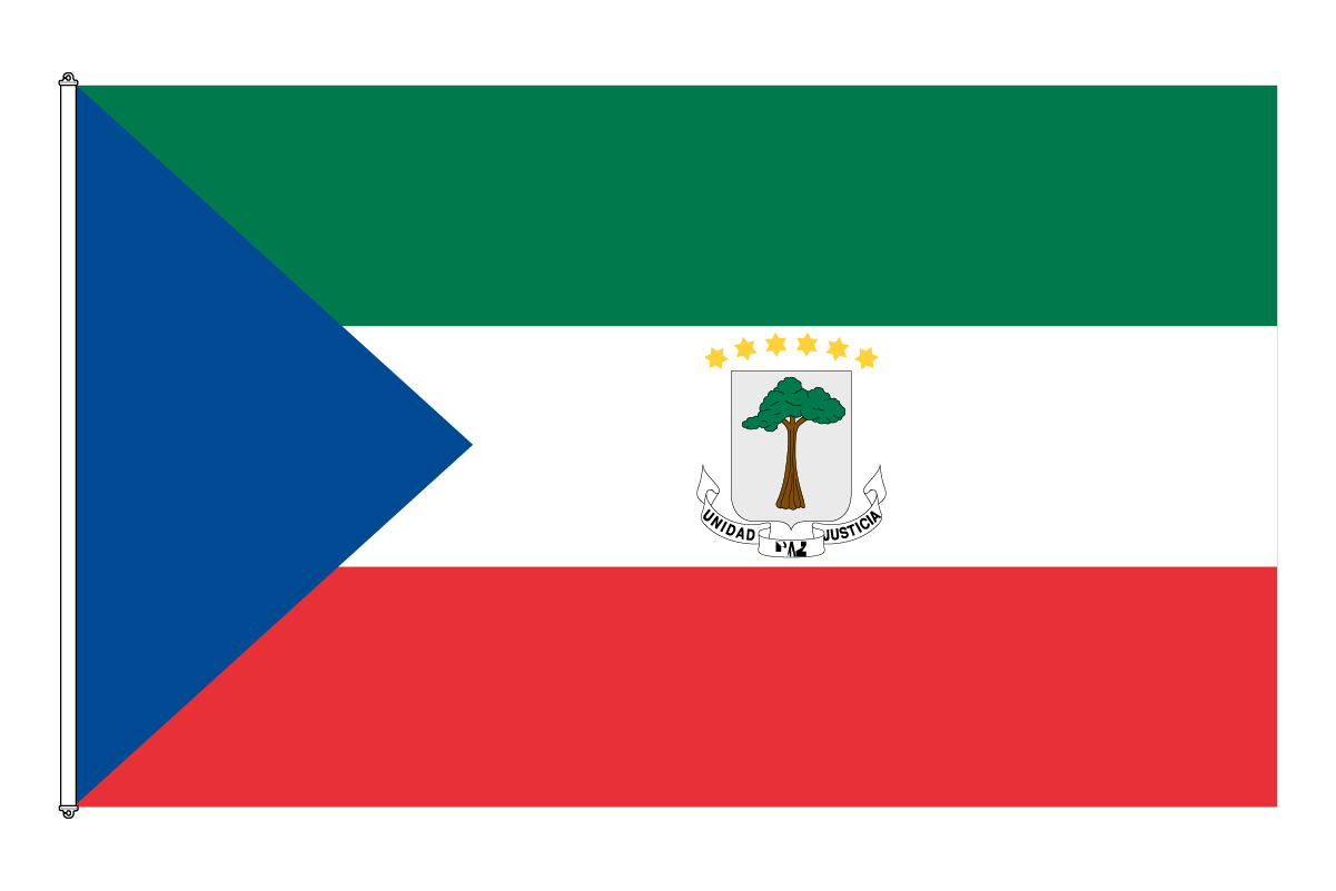Ekvatorialguinea Flagga