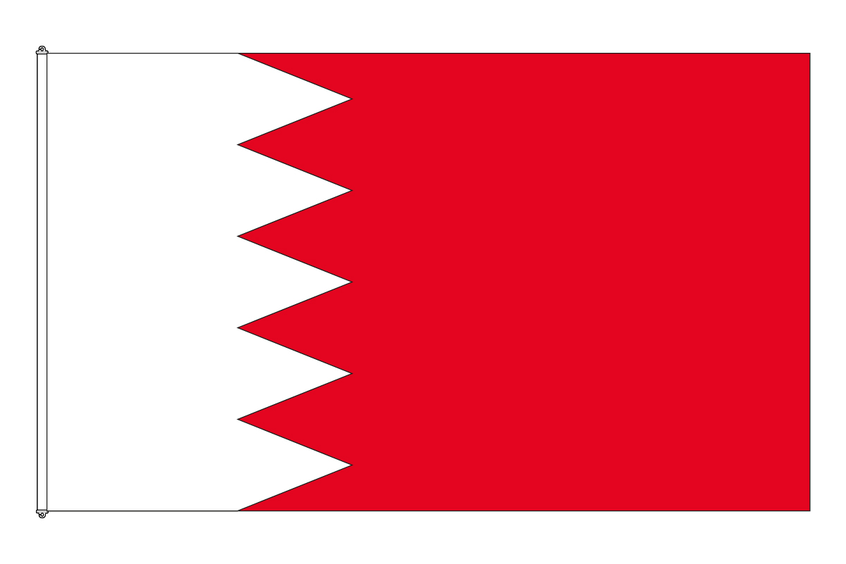 Flag of Bahrain