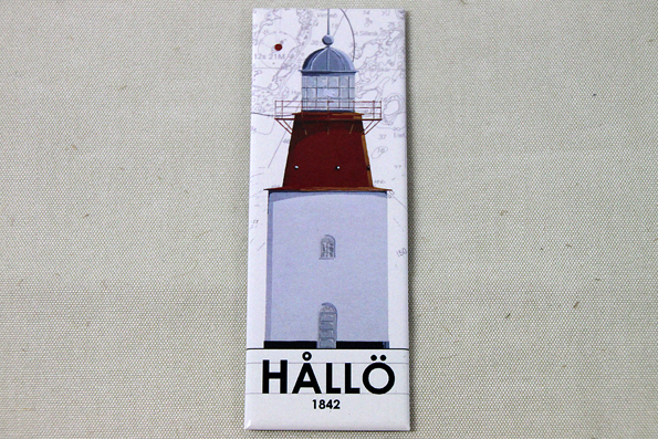 Hållö Kylskåpsmagnet 12x4 cm