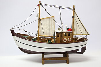 Fiskebåt modell 33x25 cm