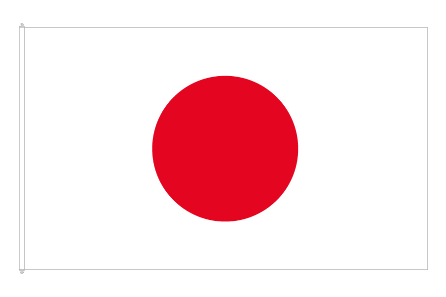 Japan flagga - Flaggfabriken National