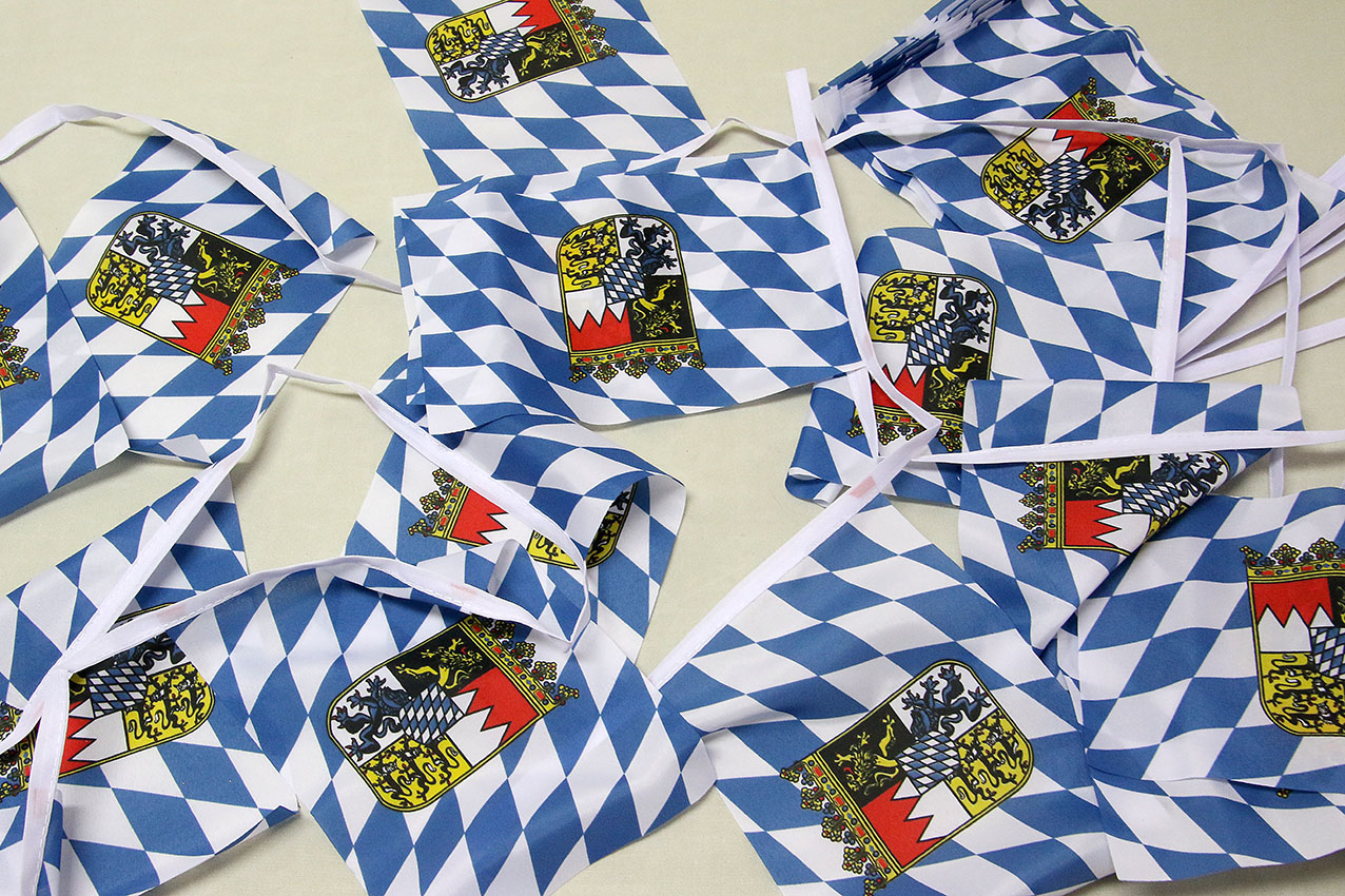 Bayerskt Flaggspel 15x22 cm