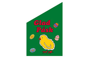 Påsk Fasadflagga 40x60 cm