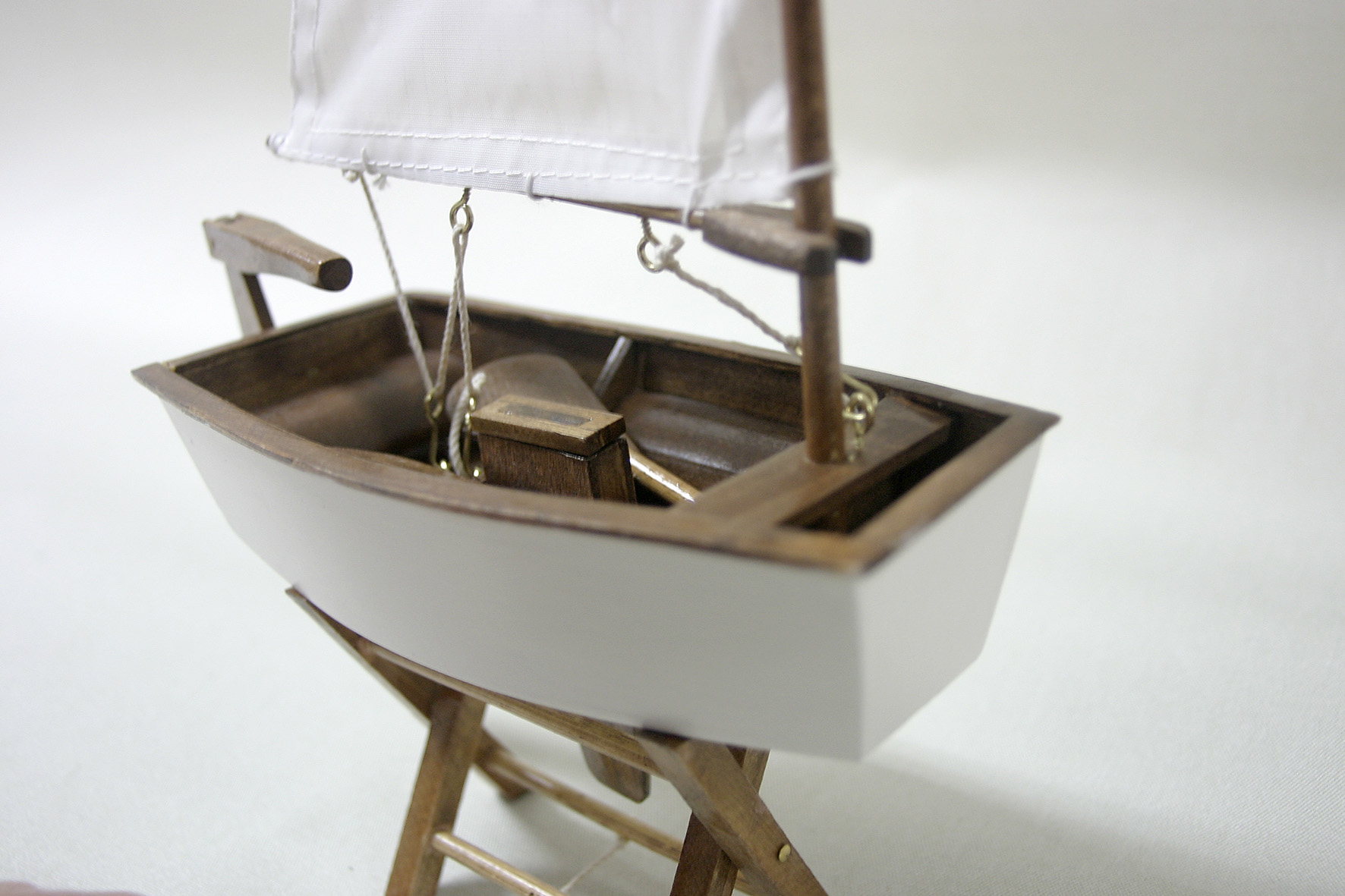 Optimist dinghy 16x26 cm