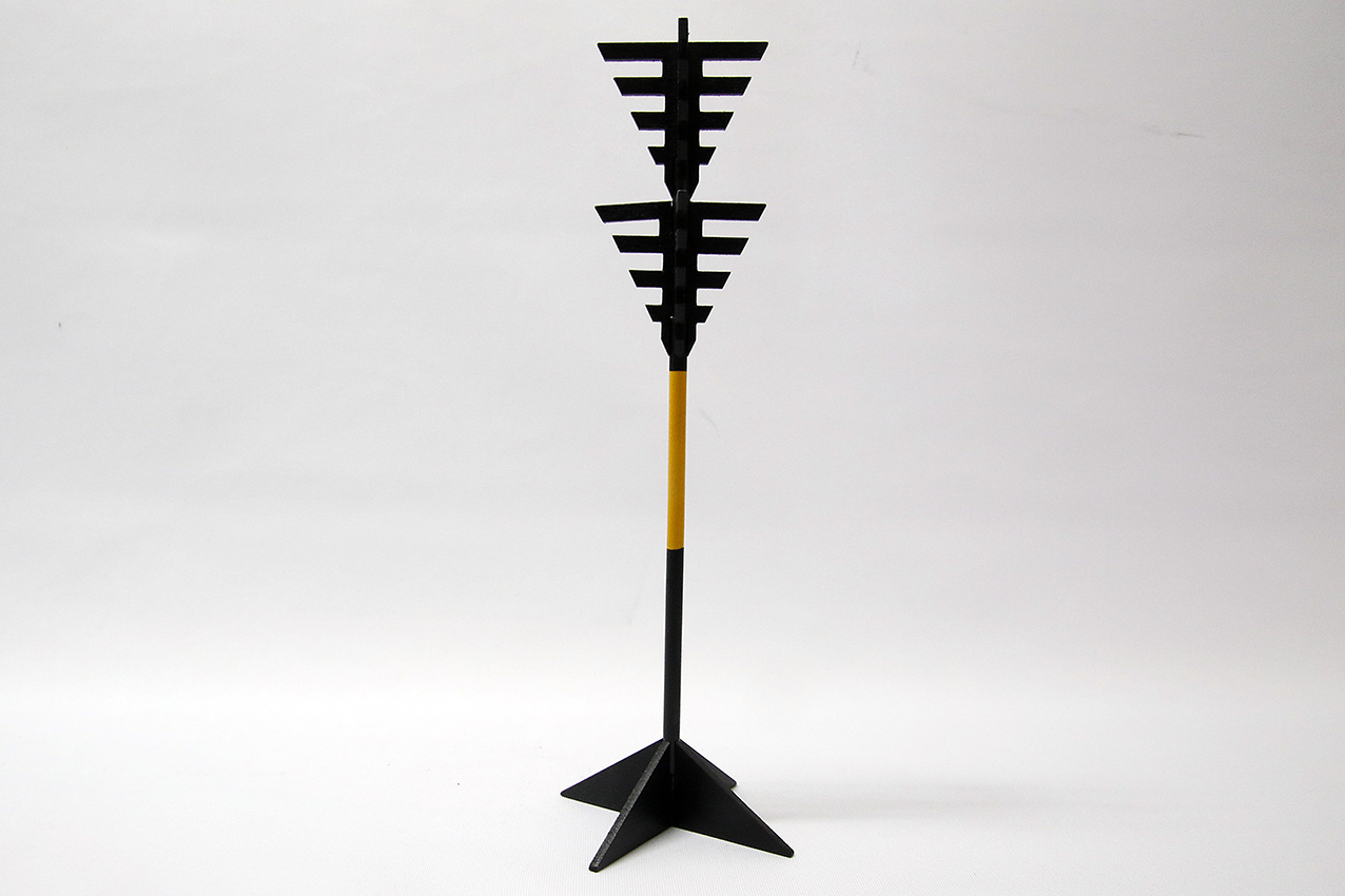 Seamark or Navigation mark south 30 cm - 5