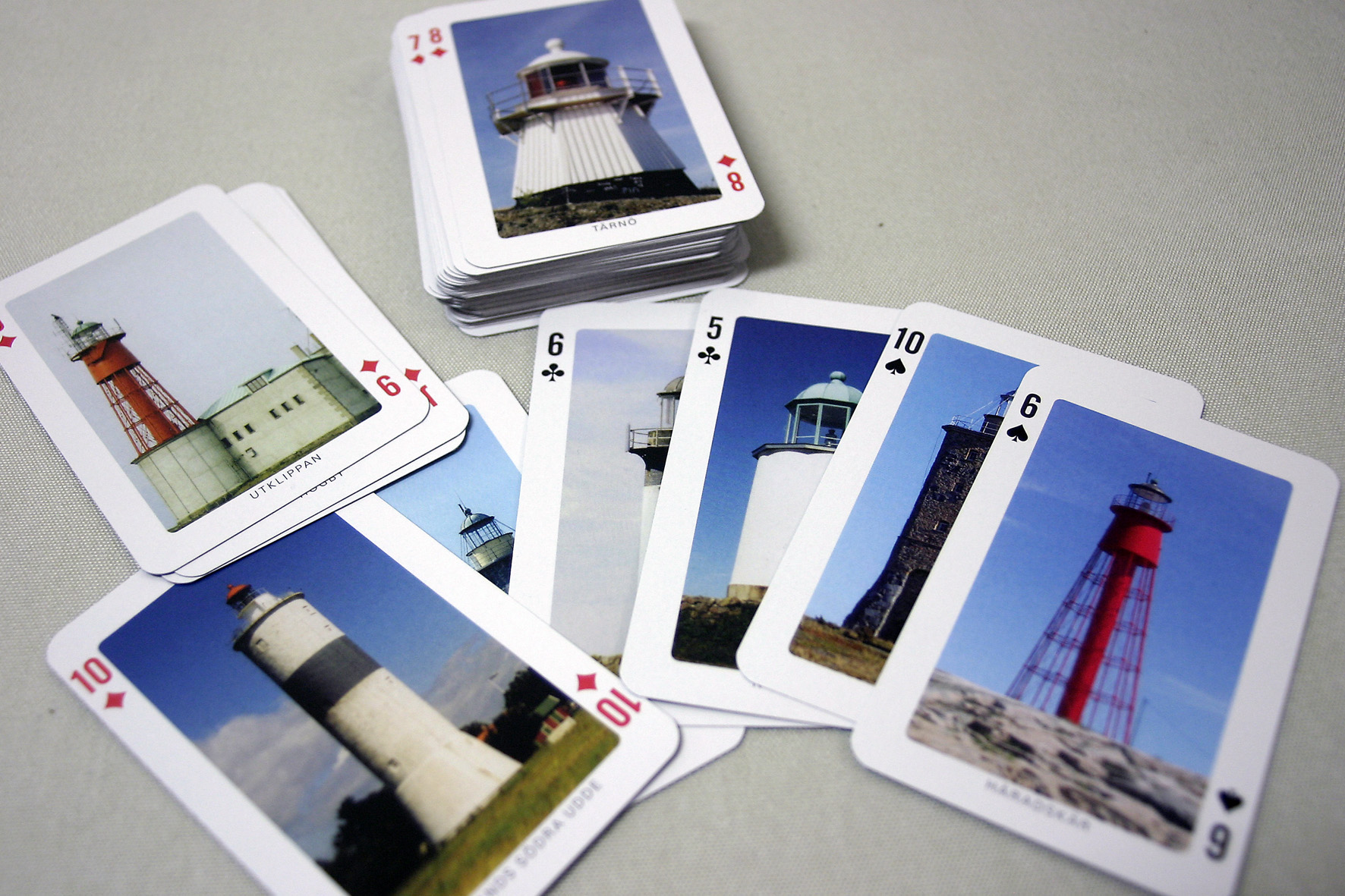 Deck of Cards Lighthouses