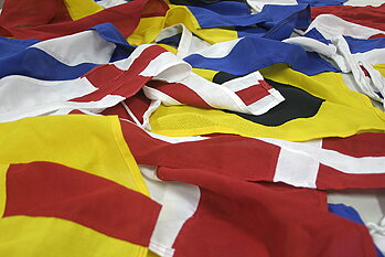 40 cm Code Flag Set 40 pieces on line