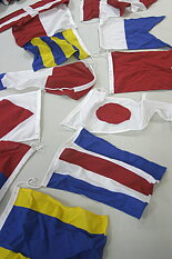 40 cm Code Flag Set 40 pieces on line