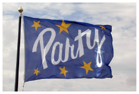 Party flagga 180x300 cm - 2