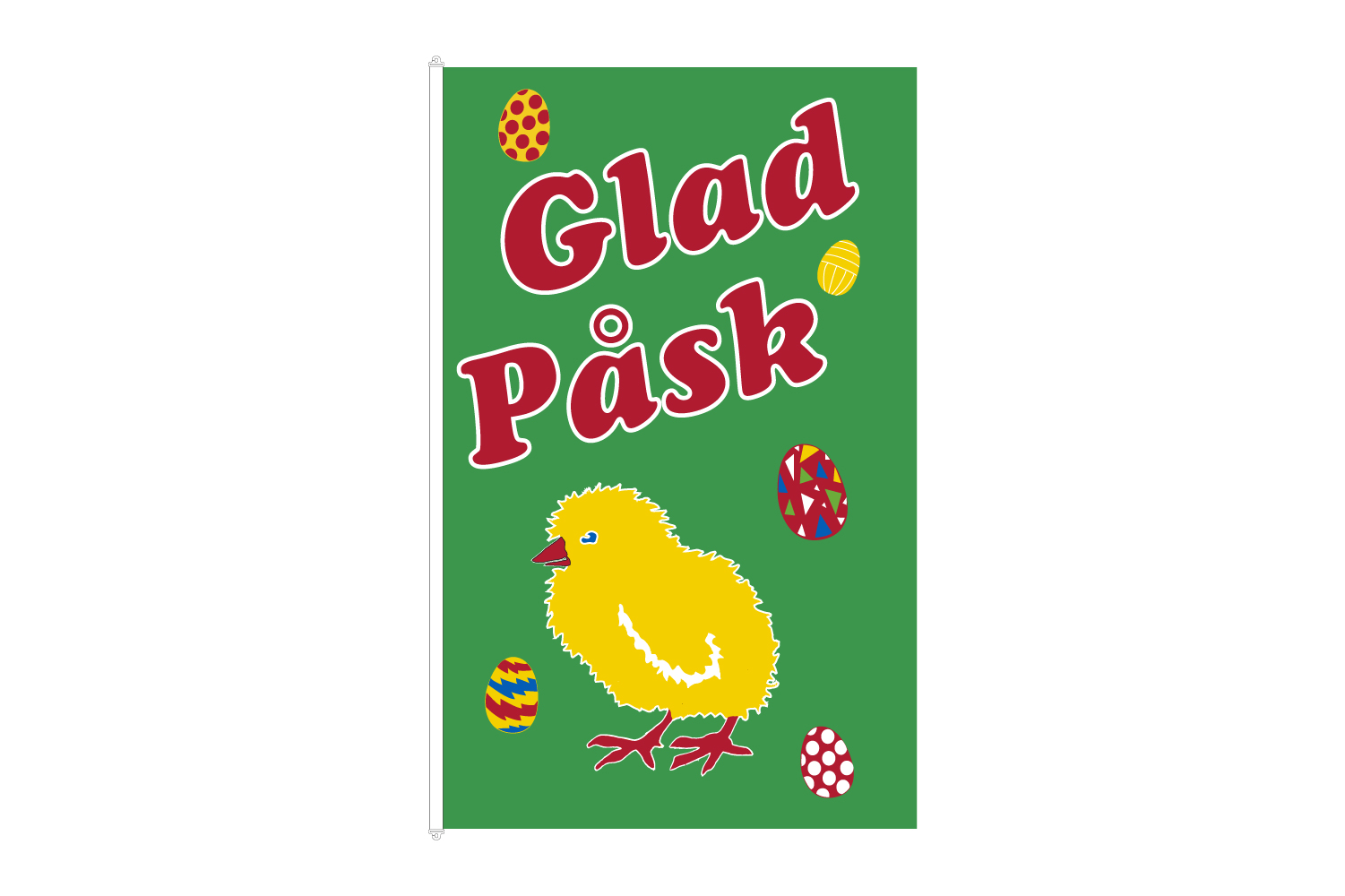 Påsk flagga 300x180
