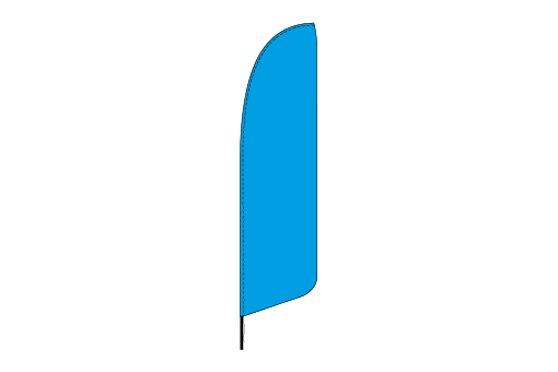 Beachflagga Small A-F - 2