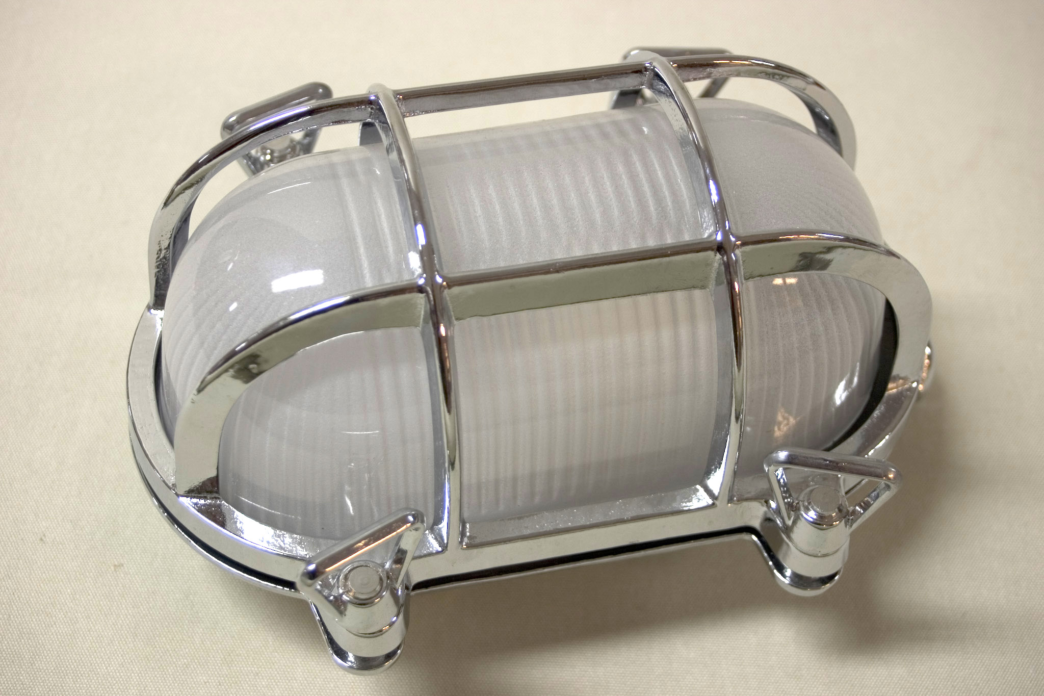 Oval Gallerlampa krom 23 cm