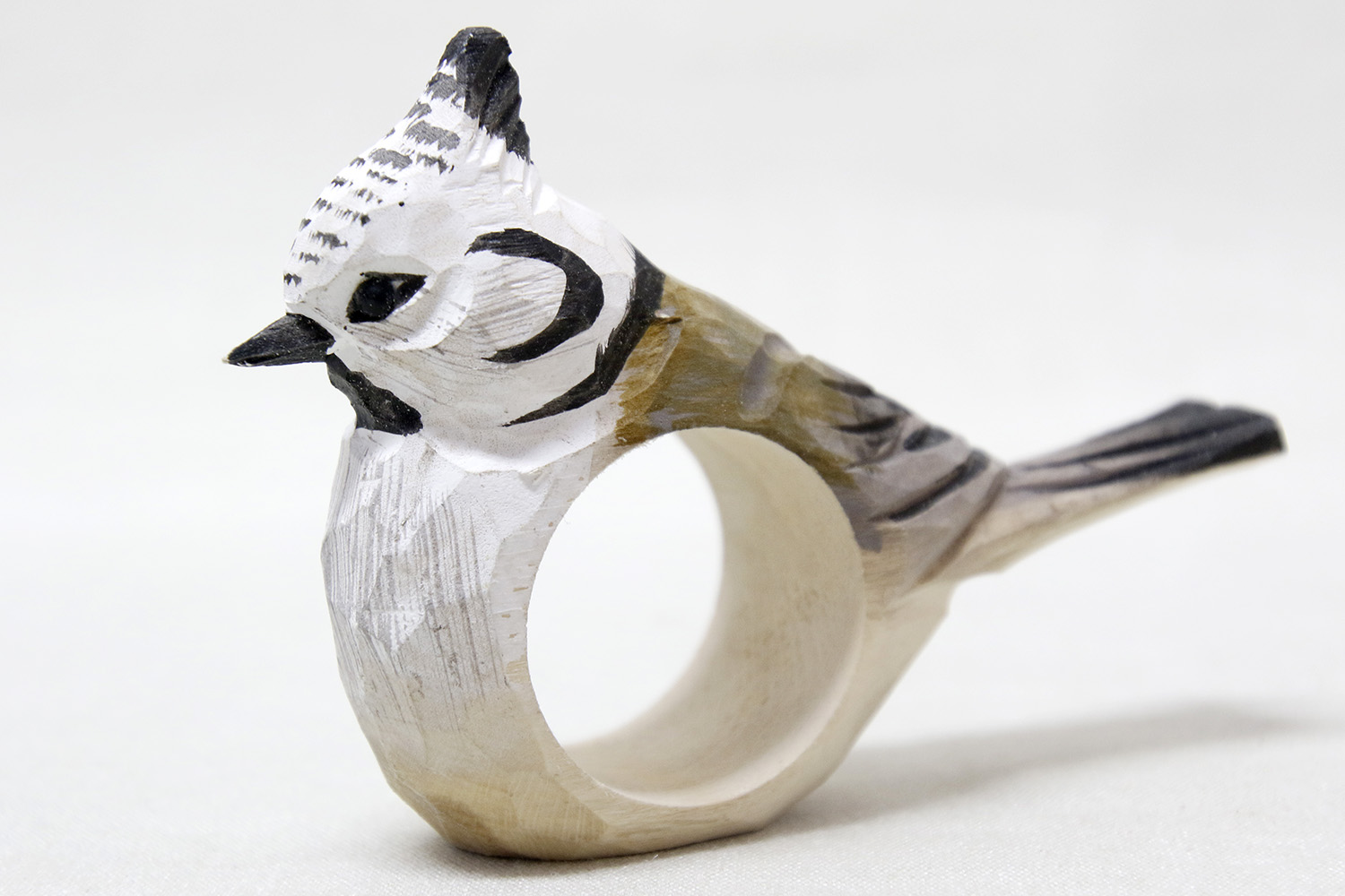 Napkin rings birds 16x5 cm - 7