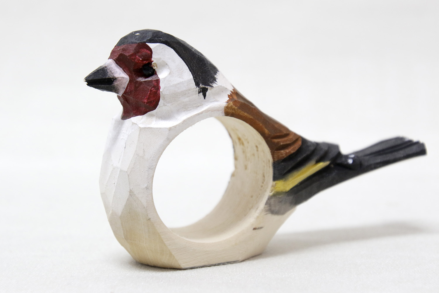 Napkin rings birds 16x5 cm - 6