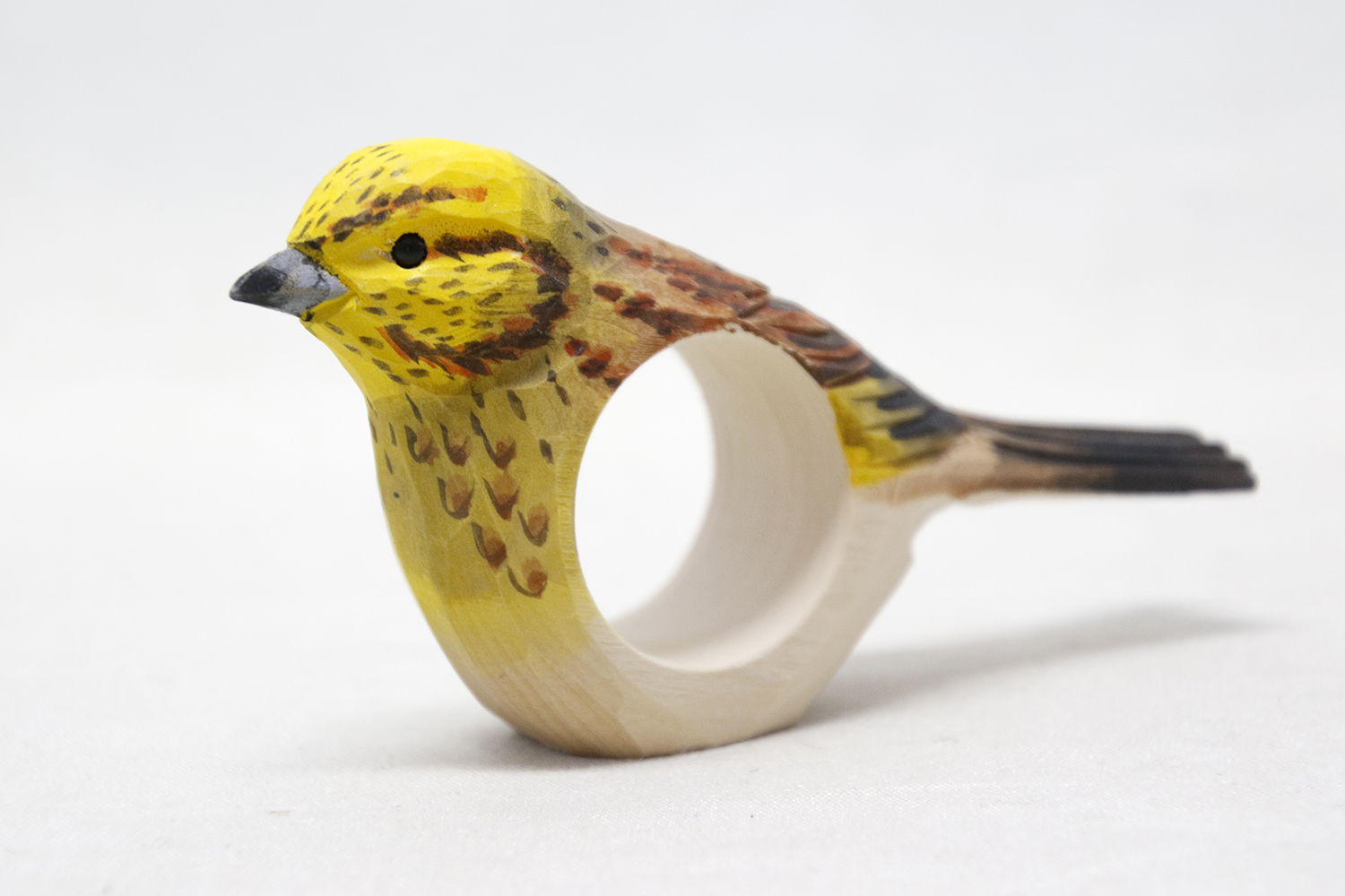 Napkin rings birds 16x5 cm - 12