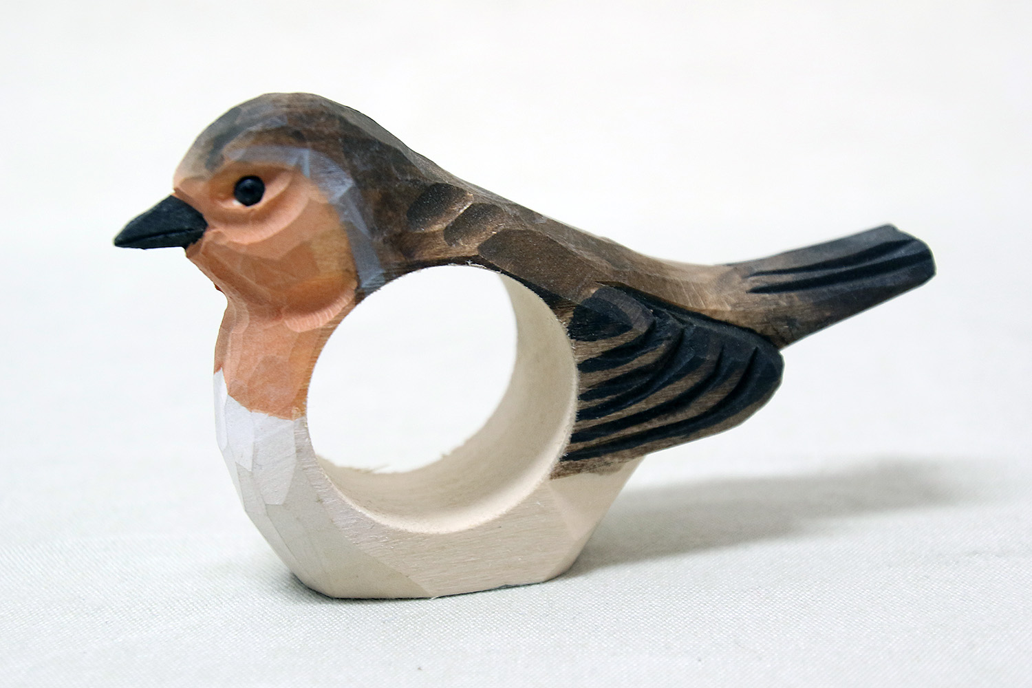 Napkin rings birds 16x5 cm - 4