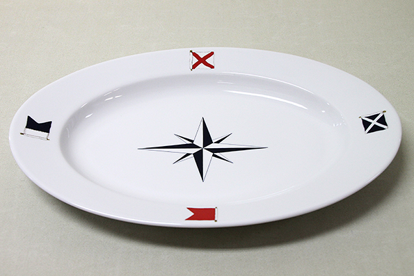 Platter Seahouse 39x25 cm - 2