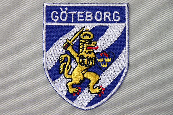 Embroidery Brand Gothenburg City 6x5 cm