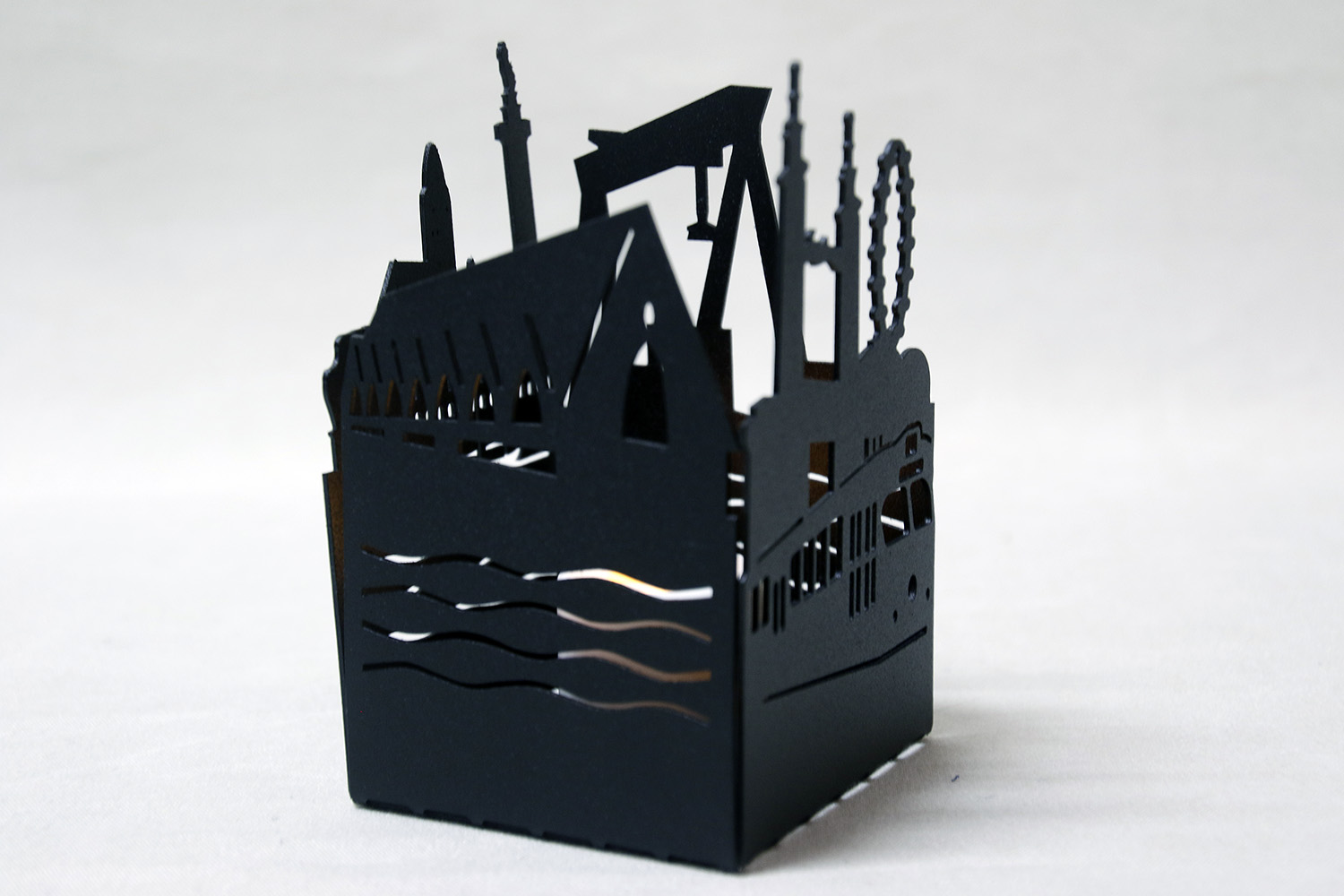 Lantern Silhouette Gothenburg 13x8x8 cm - 2