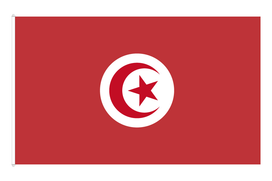 Tunisien Flagga