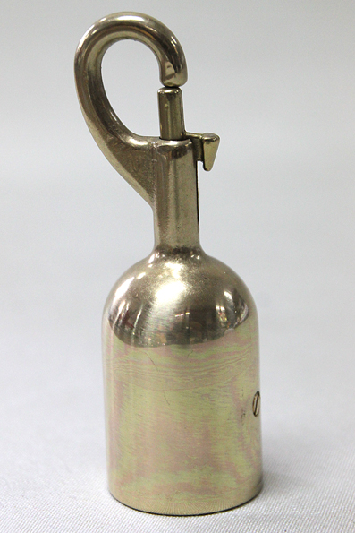 Trappräcks Ändstycke med Karbinhake för 30 mm Rep - 3