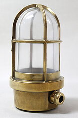 Gallerlampa Mässing Rak 19 cm