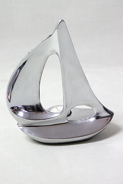 Segelbåt aluminium 22x19 cm - 2