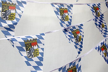 Bavarian Pennant game 20x30 cm