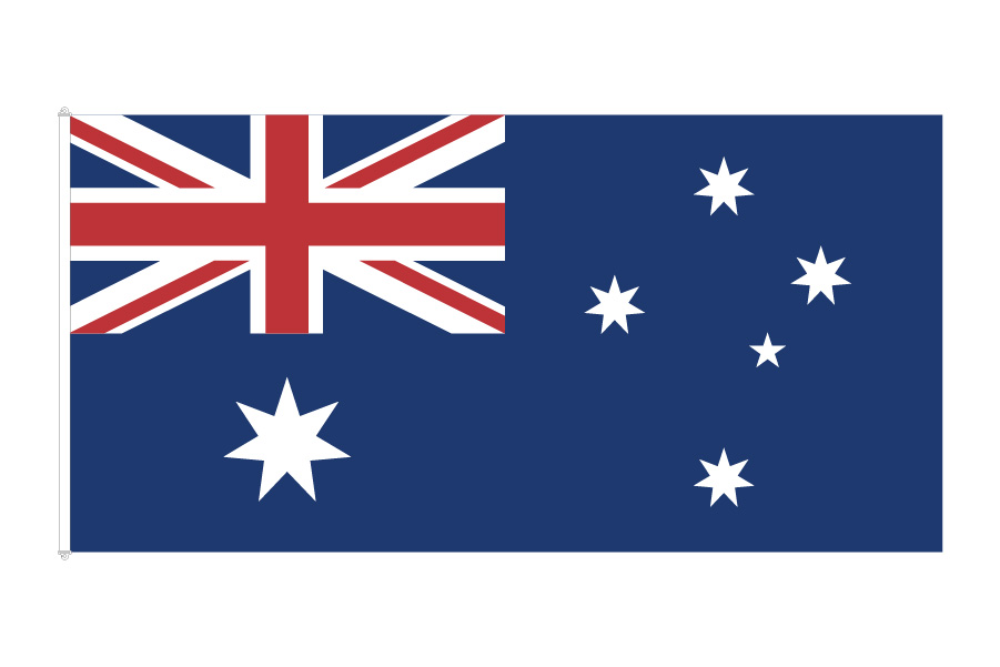 Australien Flagga