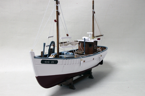Fishing boat GG21 40x46 cm - 2