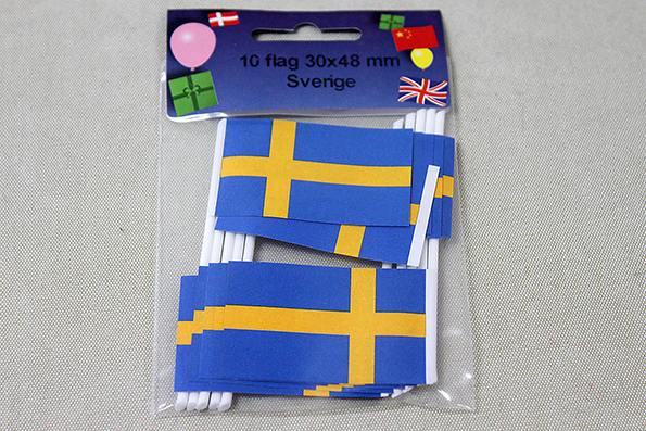 Matflaggor Nation 30x48 mm - 2