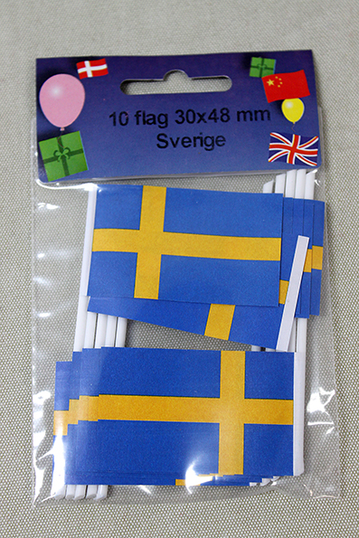 Matflaggor Nation 30x48 mm - 3