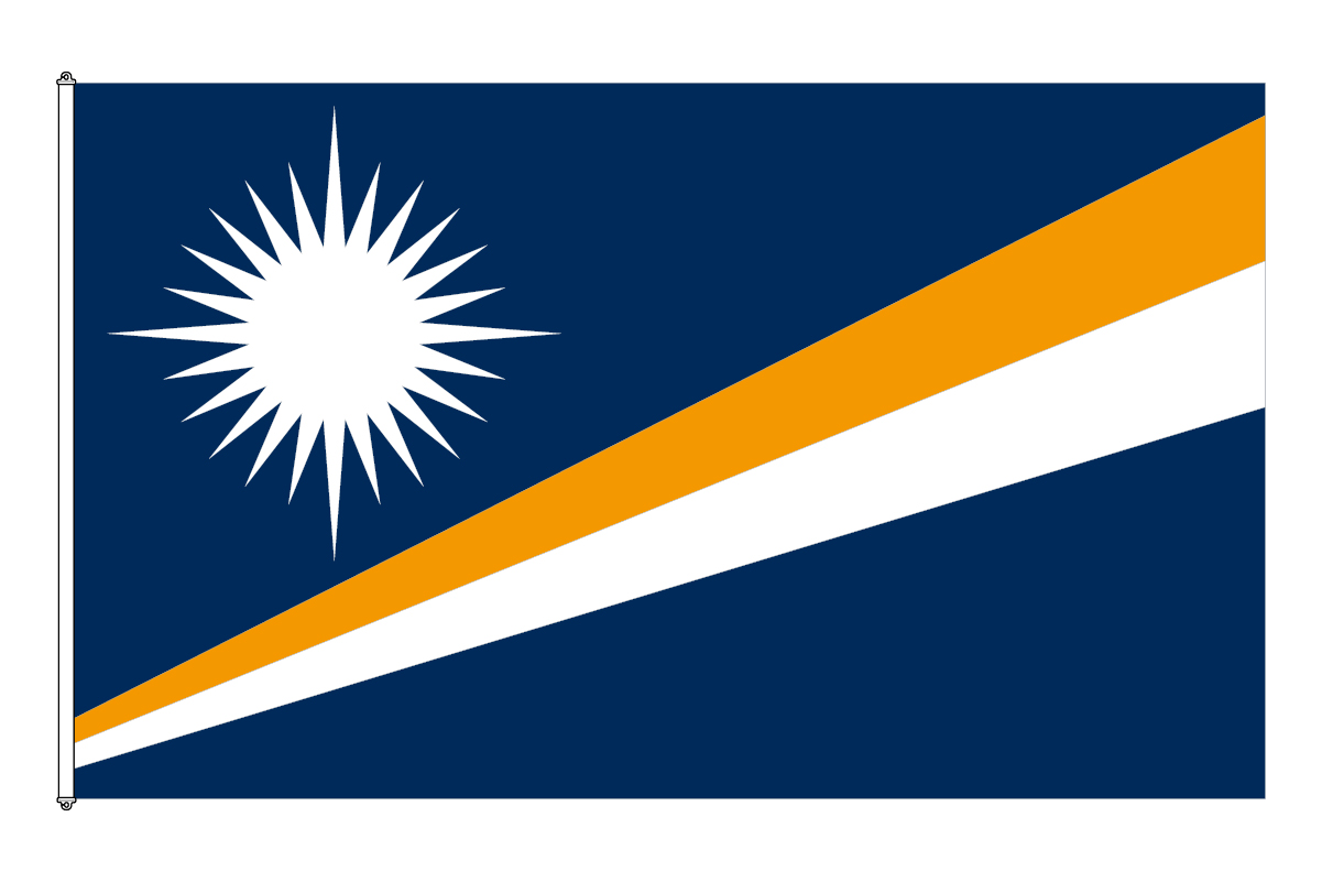 Marshallöarna Flagga