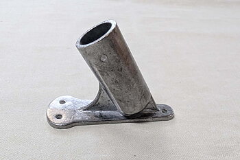 Väggfäste Fasadflaggstång Aluminium 22 mm