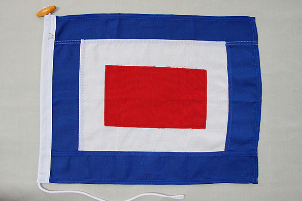 Signal flag W