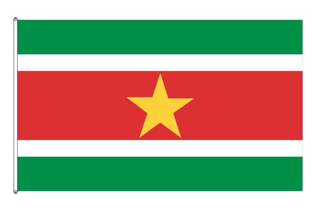 Surinam Flagga