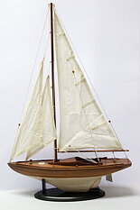 Drake 1928 båtmodell 46x64 cm