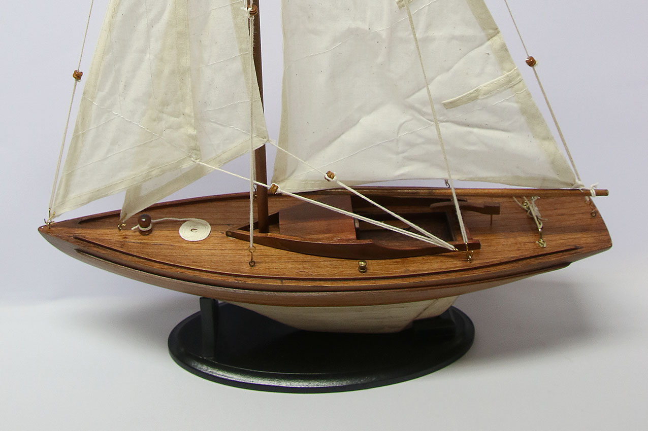 Drake 1928 boat model 46x64 cm - 4