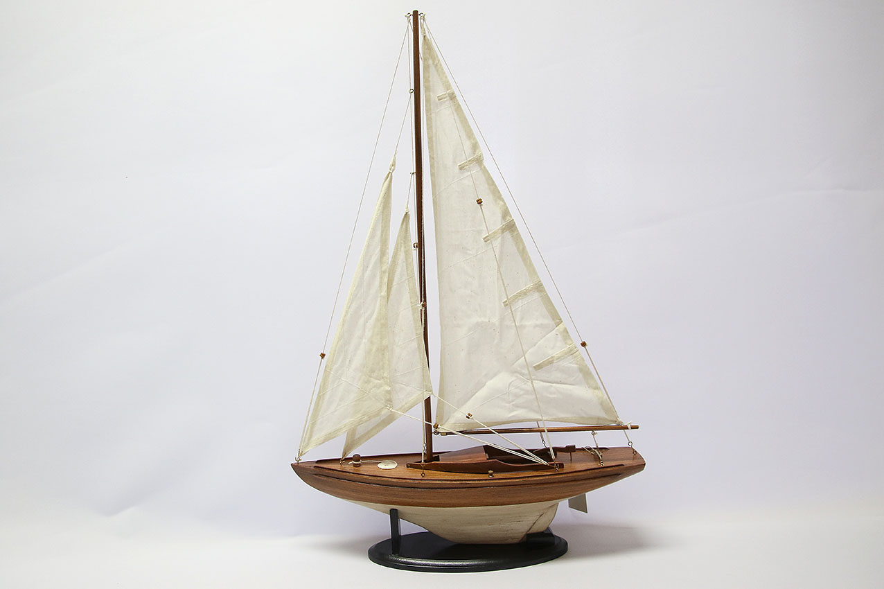 Drake 1928 boat model 46x64 cm - 3