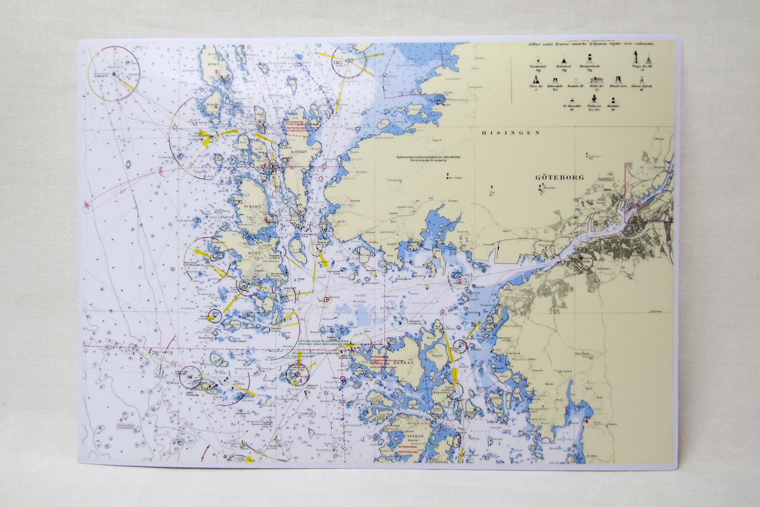Placemat Gothenburg's Archipelago 30x43 cm